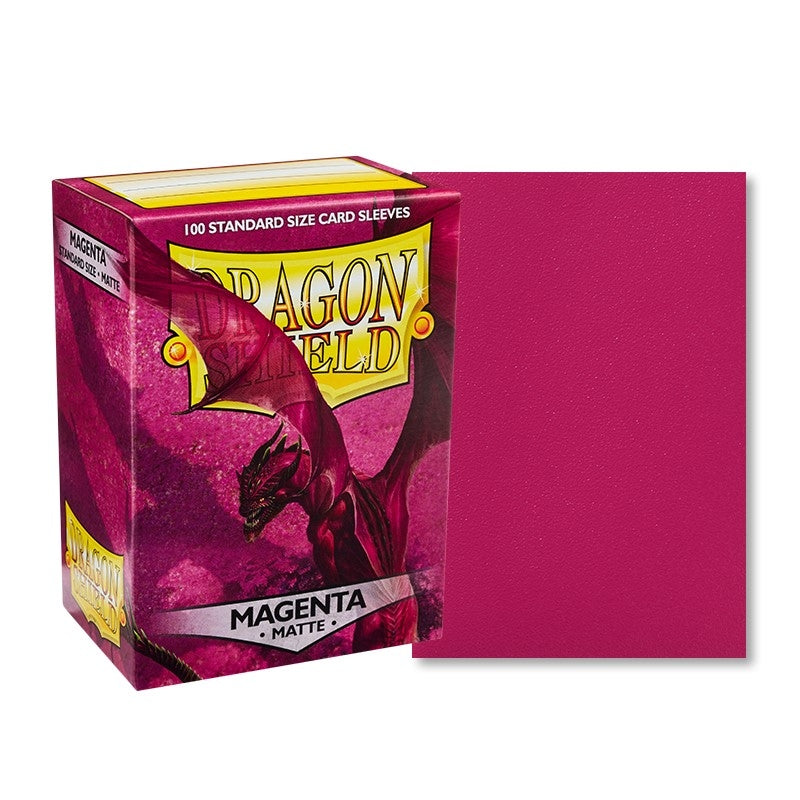 Dragon Shield: Matte Card Sleeves (100): Magenta
