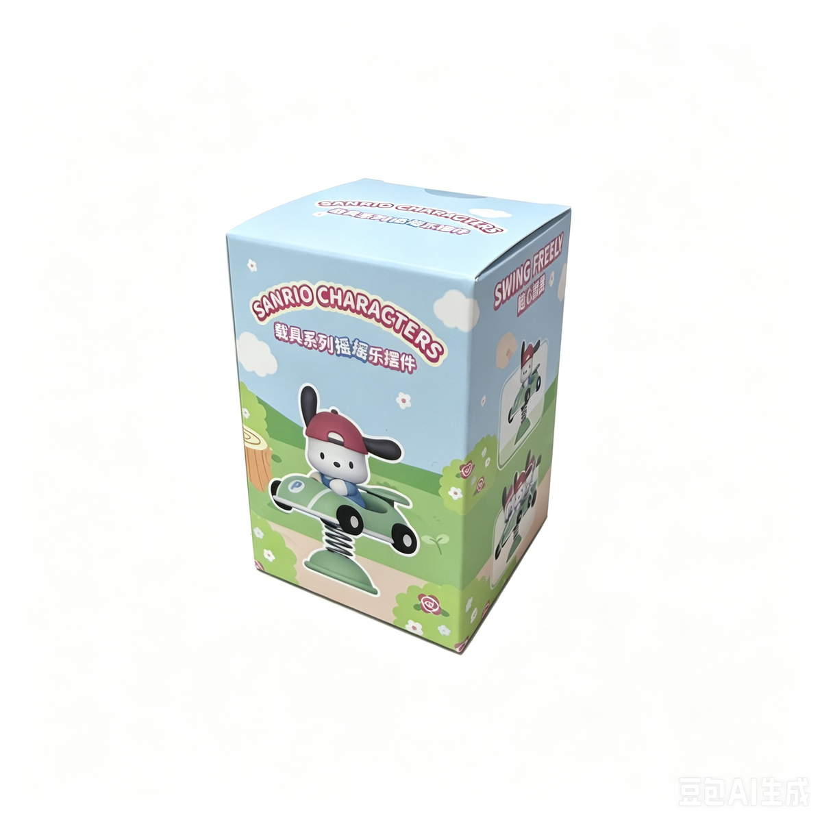 Sanrio Vehicle Series Wobble Figure (Pochacco)