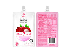 JELLY B KONJAC JELLY DRINK (LYCHEE) new package