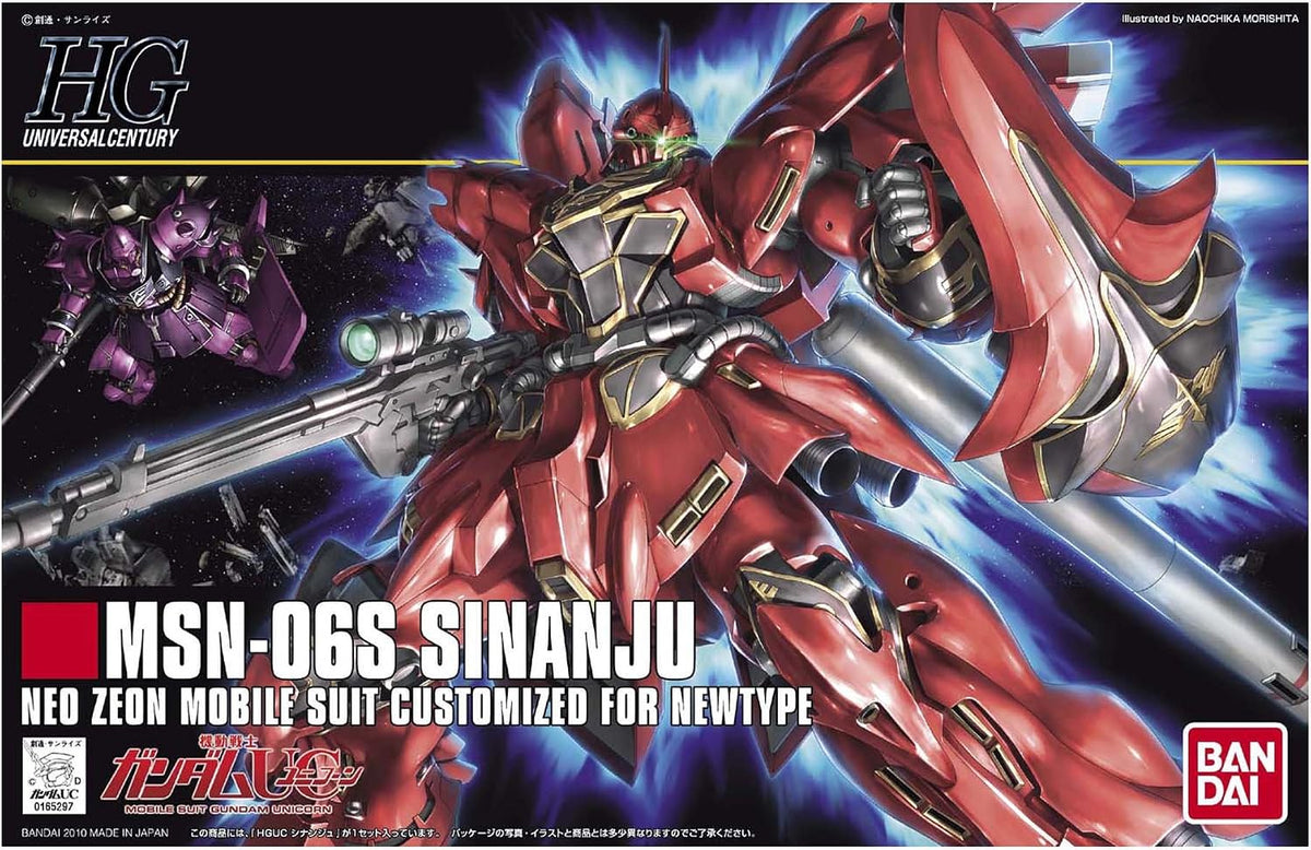 Bandai Hobby - Gundam UC - #116 Sinanju HGUC 1/144 Model Kit