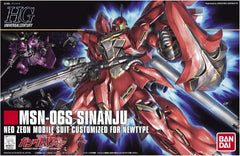 Bandai Hobby - Gundam UC - #116 Sinanju HGUC 1/144 Model Kit