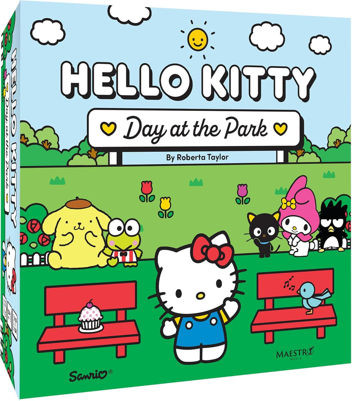 Hello Kitty: Day at The Park - Tile Laying Family Board Game