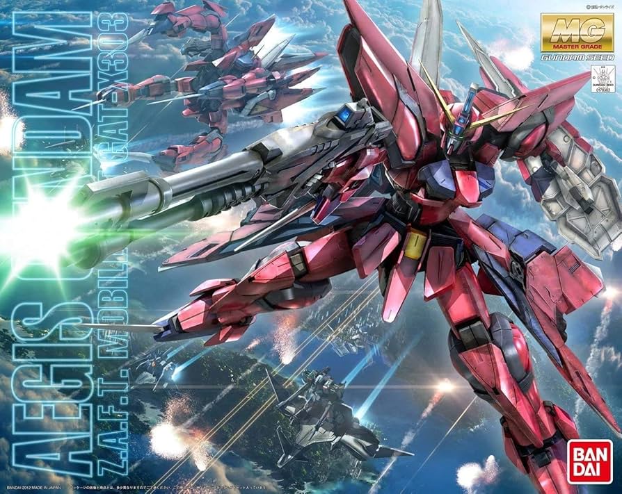 Aegis Gundam "Gundam SEED" Bandai MG (Gundam Model Kit)