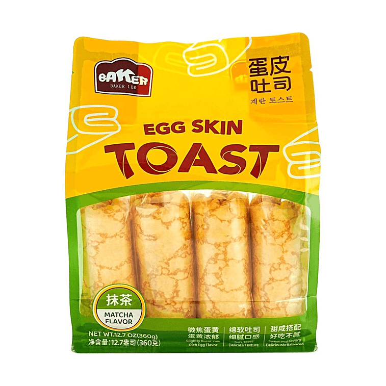 Baker Lee Matcha Egg Skin Toast 4p