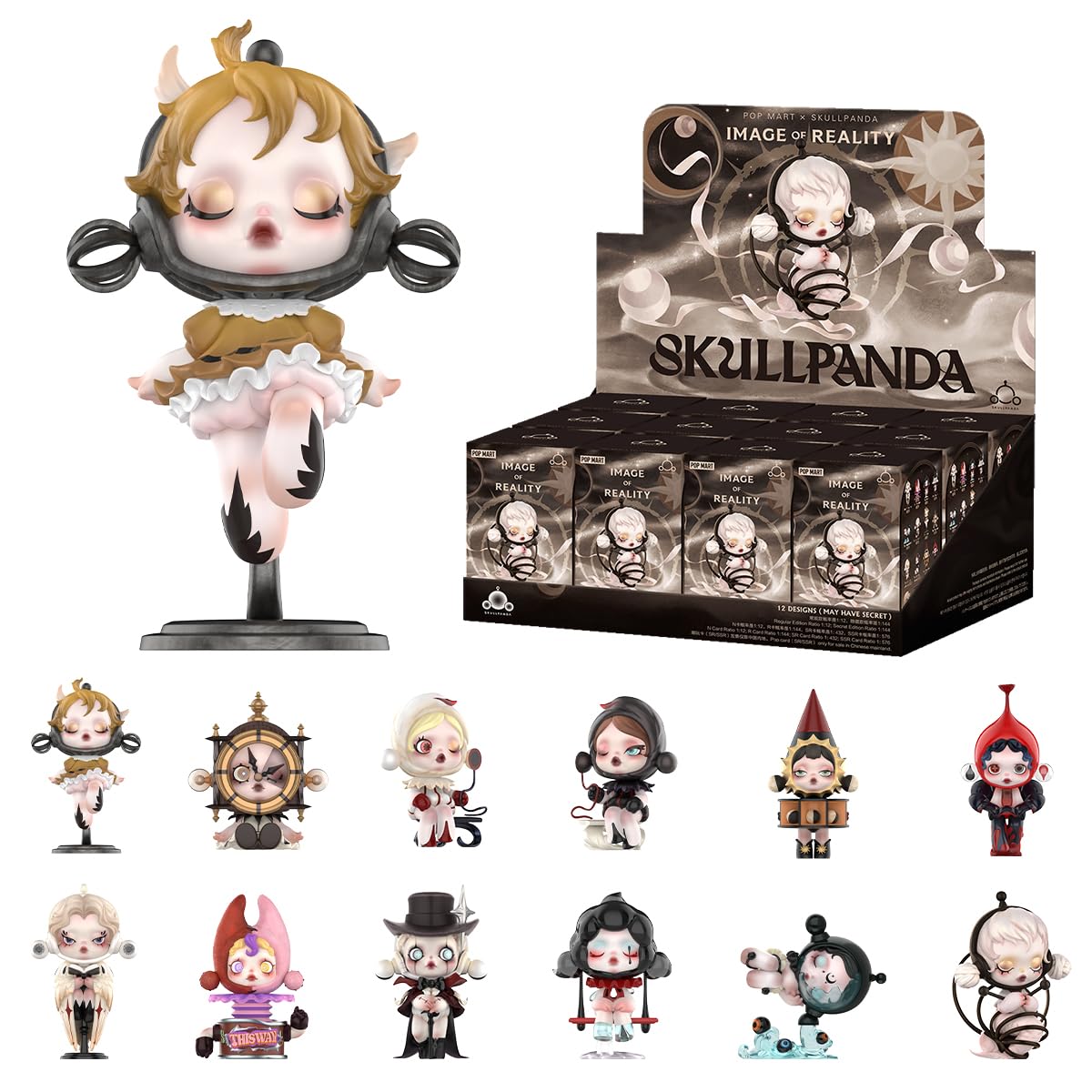 POPMART SKULLPANDA Image Of Reality Series Figure