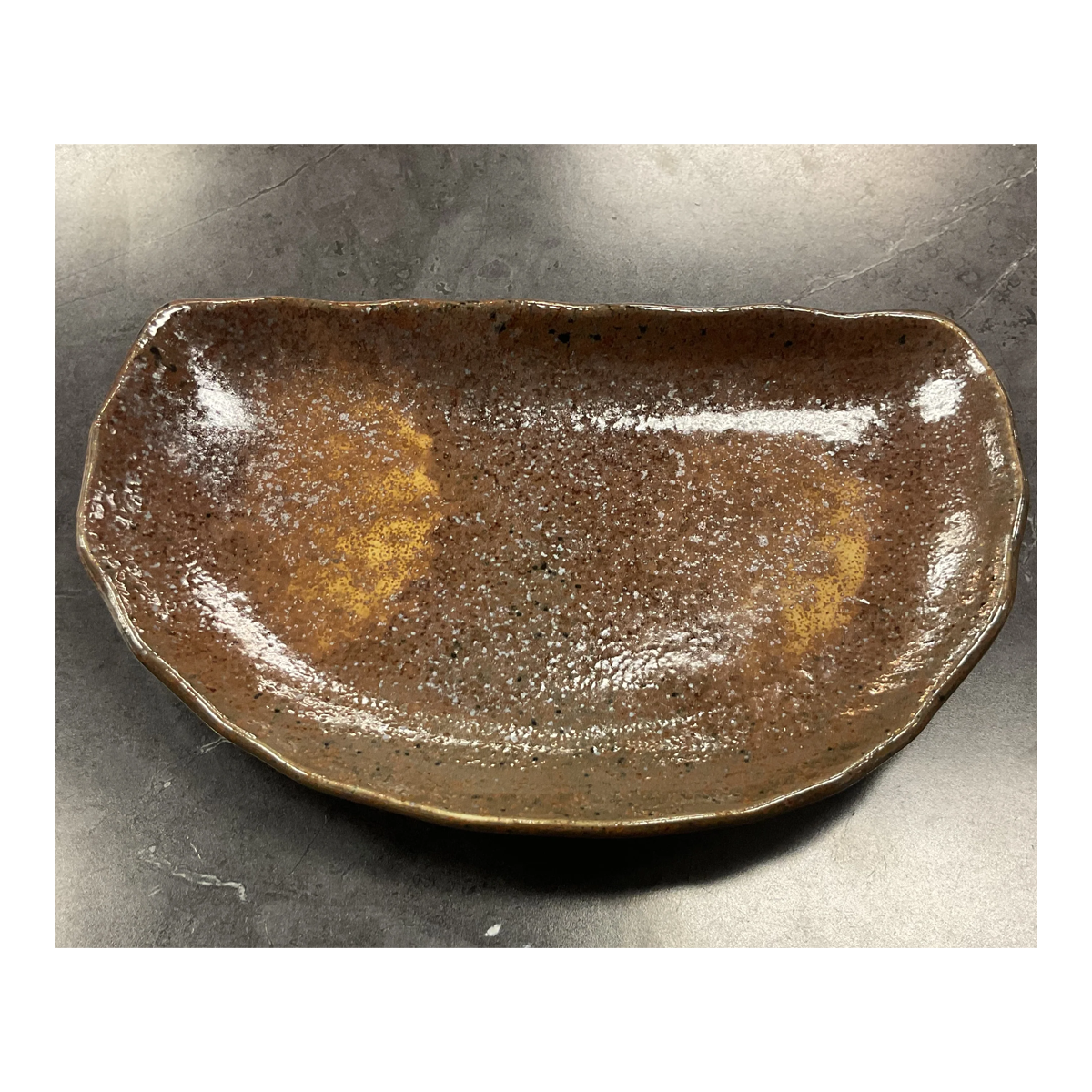 Half Moon Plate YM286-MO（Made in Japan）