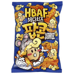 HBAF CHEDDAR CHEESE FLAVOR POPCORN