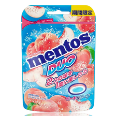 MENTOS 2IN1 CHEWY CANDY (PEACH&SODA)