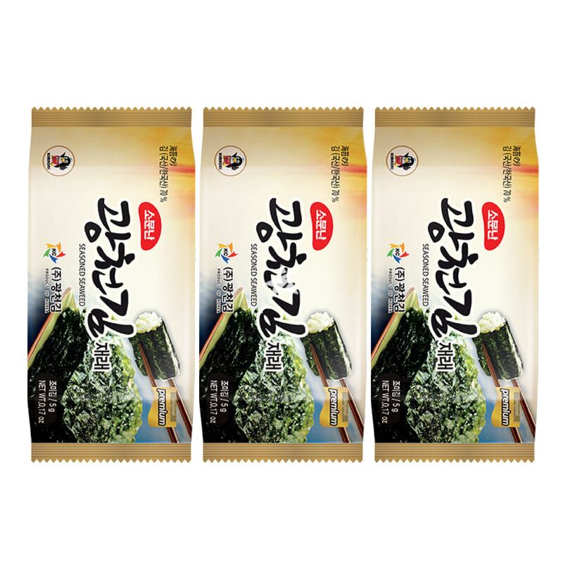 BAKJAE KWANGCHEON JAERAE SEAWEED 3P