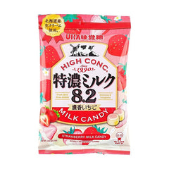 UHA MIKAKUTO MILK CANDY STRAWBERRY