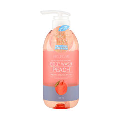 AROUND ME Peach-Scented Body Wash Natural Perfume Vita Aqua Body
Wash- #Peach 16.91 fl oz