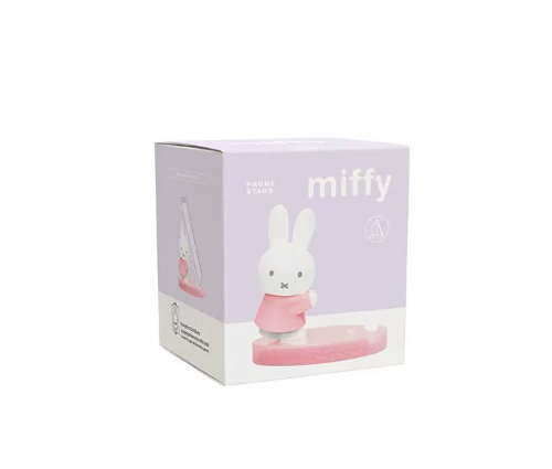 Miffy Pearl Shadow Phone Holder Blind Box Kawaii Colorful Rabbits Model Toy Desktop Stand PVC Figure Collectible Toy Gifts