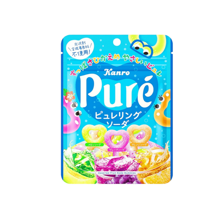 KANRO PURE RING SODA GUMMY