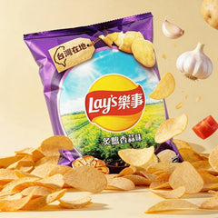 LAY'S POTATO CHIPS-GARLIC SALT FLAVOR
