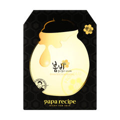KOREA PAPARECIPE HONEY SHEET PACK BLACK