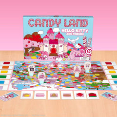 Candy Land: Hello Kitty & Friends Board Game, Play as Hello Kitty, My Melody, Cinnamoroll & Kuromi, Preschool & Family Board Game