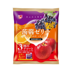 Ace Bakery Konjac Jelly Grape+Orange+Apple Flavors