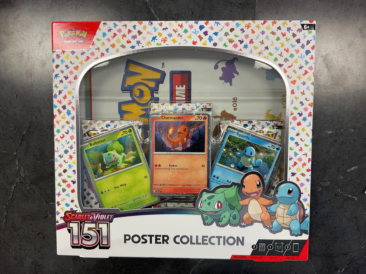 Pokémon TCG: Scarlet & Violet—151 Poster Collection (in store pickup only)