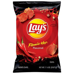 LAY'S POTATO CHIPS - FLAMING HOT SHIN RAMUN FLAVOR