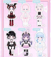 Liroro Binary Sweetheart Series Action Figures Blind Box