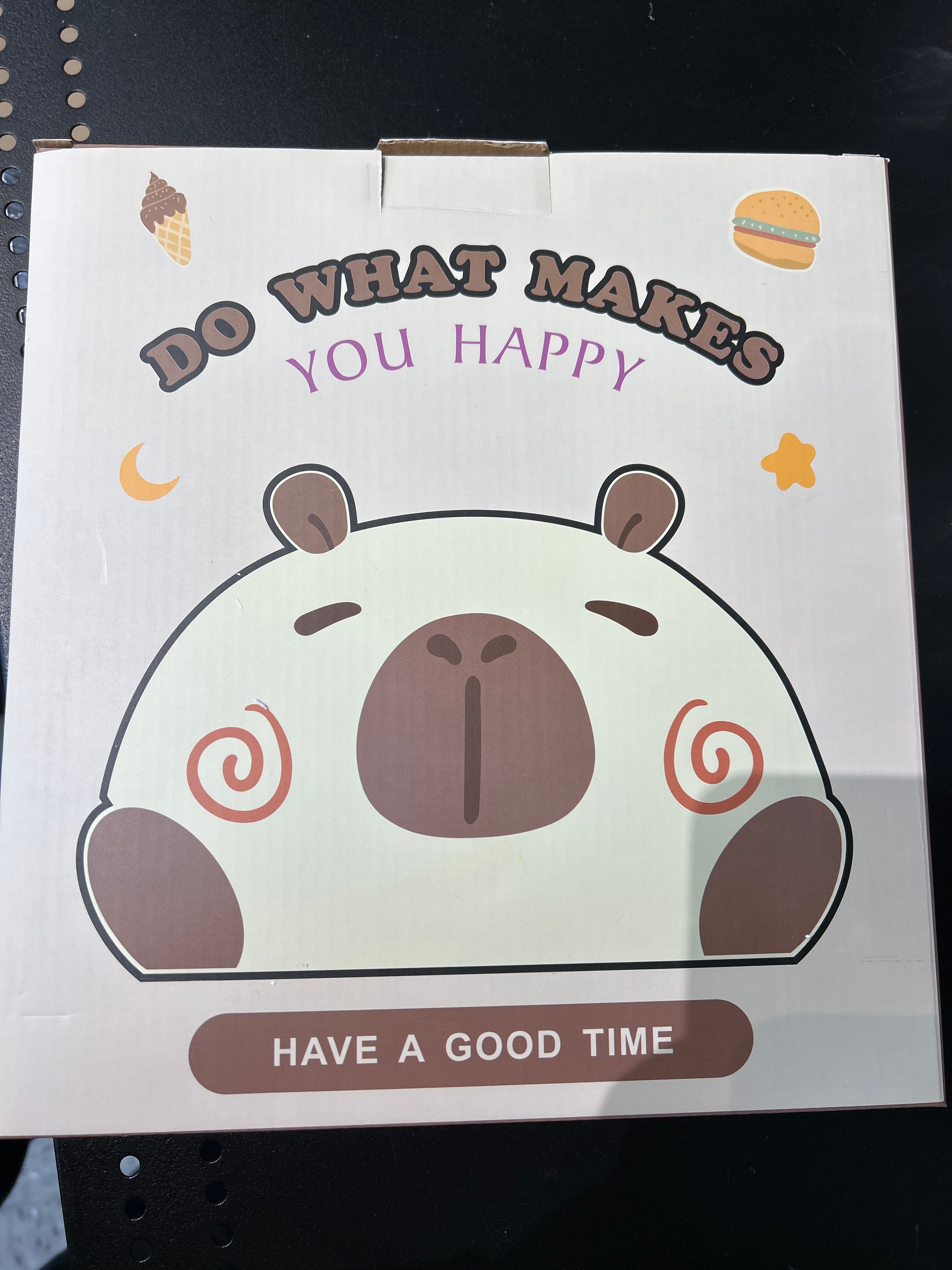 Ceramic Capybara Plate Beige