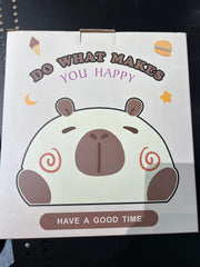 Ceramic Capybara Plate Beige