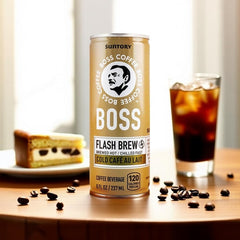 BOSS FLASH BREW COLD CAFE AU LAIT