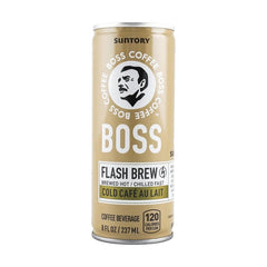 BOSS FLASH BREW COLD CAFE AU LAIT