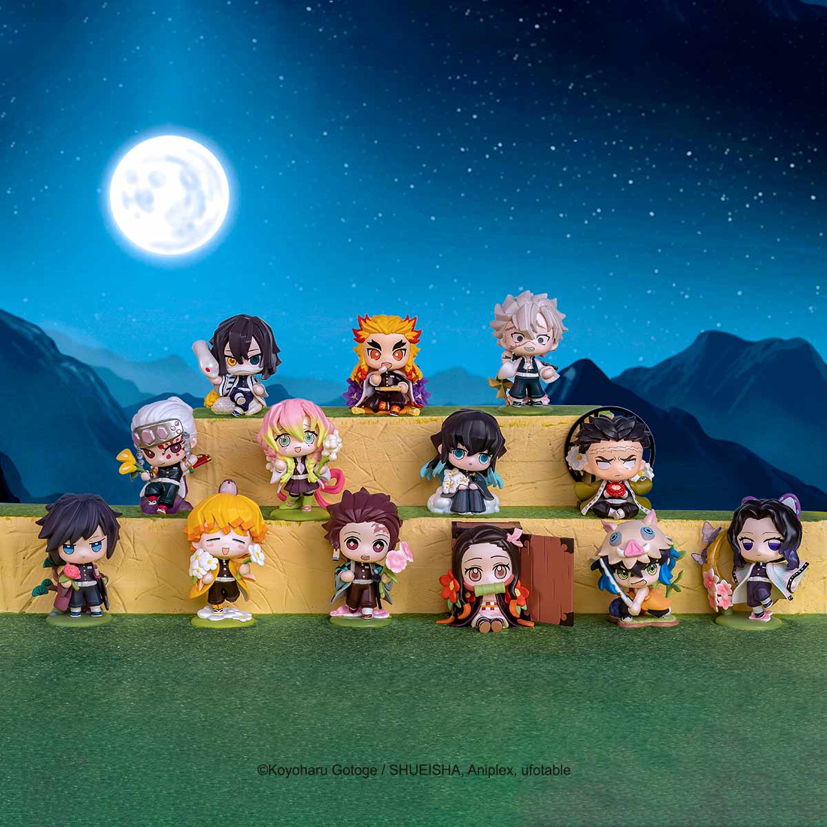 Pop mart Demon Slayer: Kimetsu no Yaiba Birth Flower Series Figures blind box