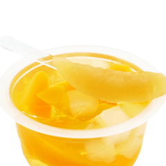 SHIRAKIKU Jelly Cup Peach Flavor 2 Cups 200g