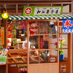 Rolife Nostalgic Corner Shop DIY Book Nook TGE05