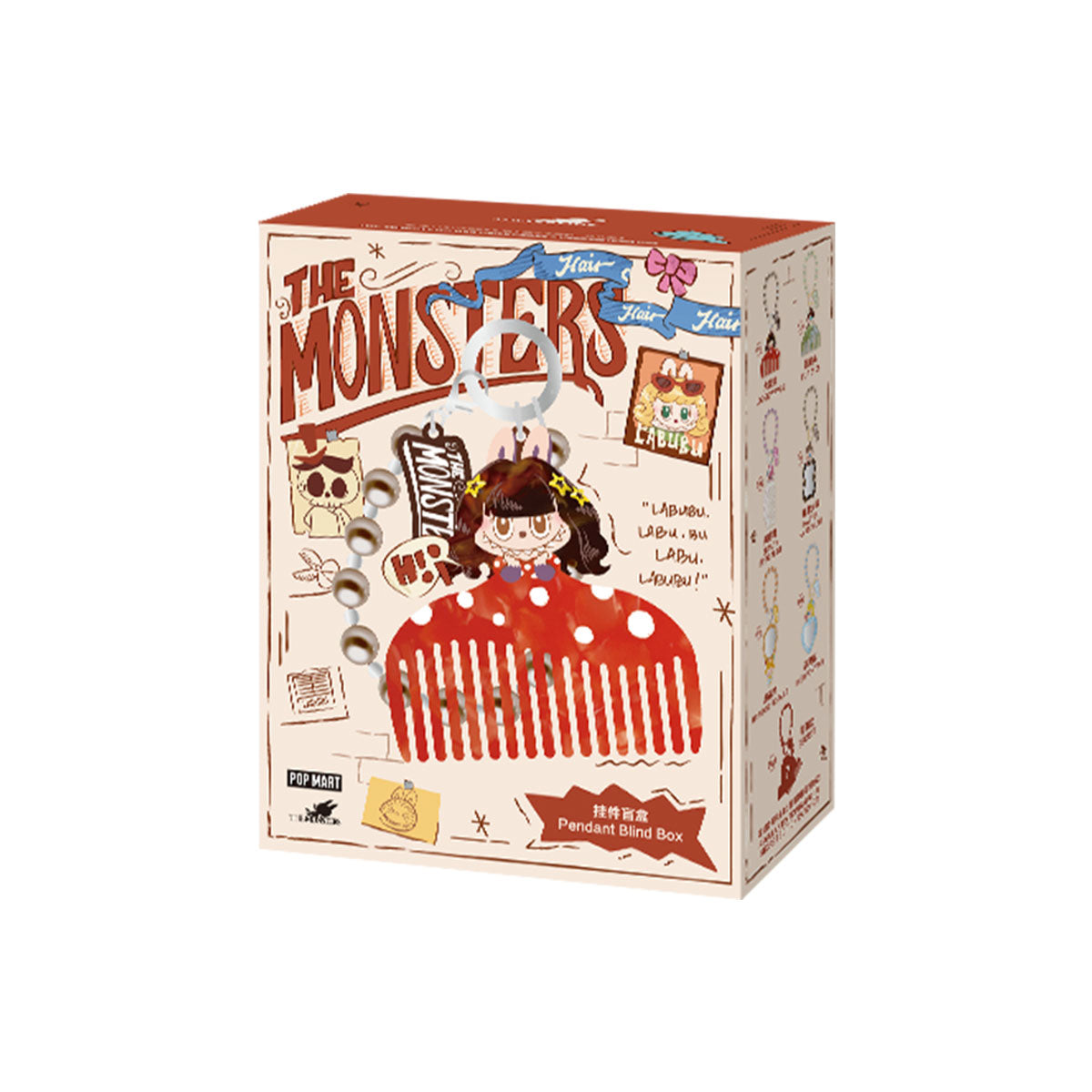 THE MONSYERS LABUBU Hair Salon Series KeyChain Blind Box