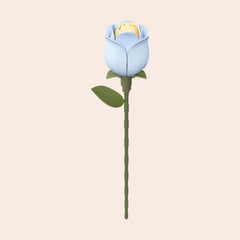 ROKR Single Flower Floral Art DIY 3D Puzzle-Blue Rose