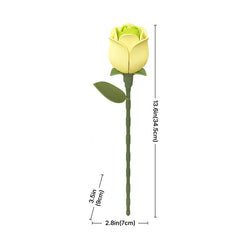 ROKR Single Flower Floral Art DIY 3D Puzzle-Green Rose