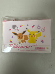 Pokemon Silicone Organizer Pouch - Pikachu & Eevee