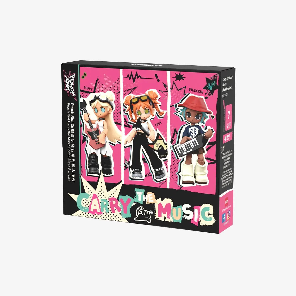PEACH RIOT Carry the Music Series Block Blind Box