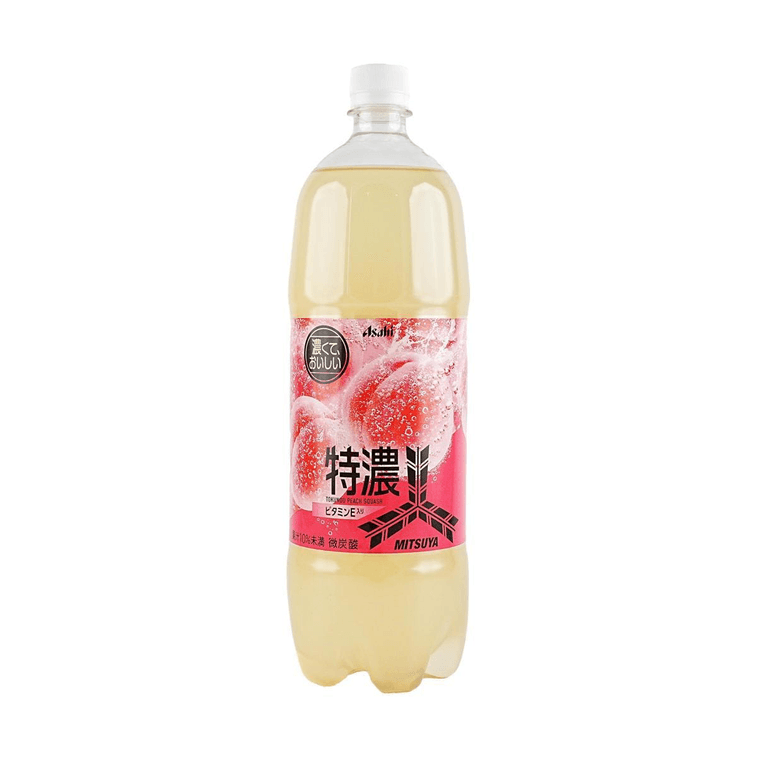 Asahi Mitsuya Tokuno Peach Squash Pet drink 1.5L floz