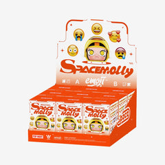 Pop Mart MEGA SPACE MOLLY 100% × emoji™ Series
