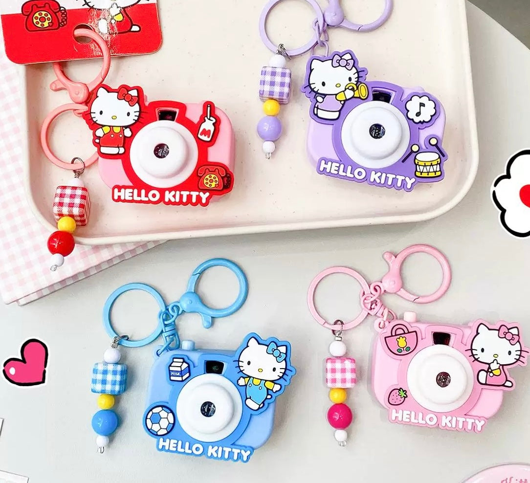 Hello Kitty Camera Keychain