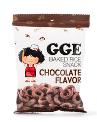 GGE Baked Rice Snack Chocolate Flavor