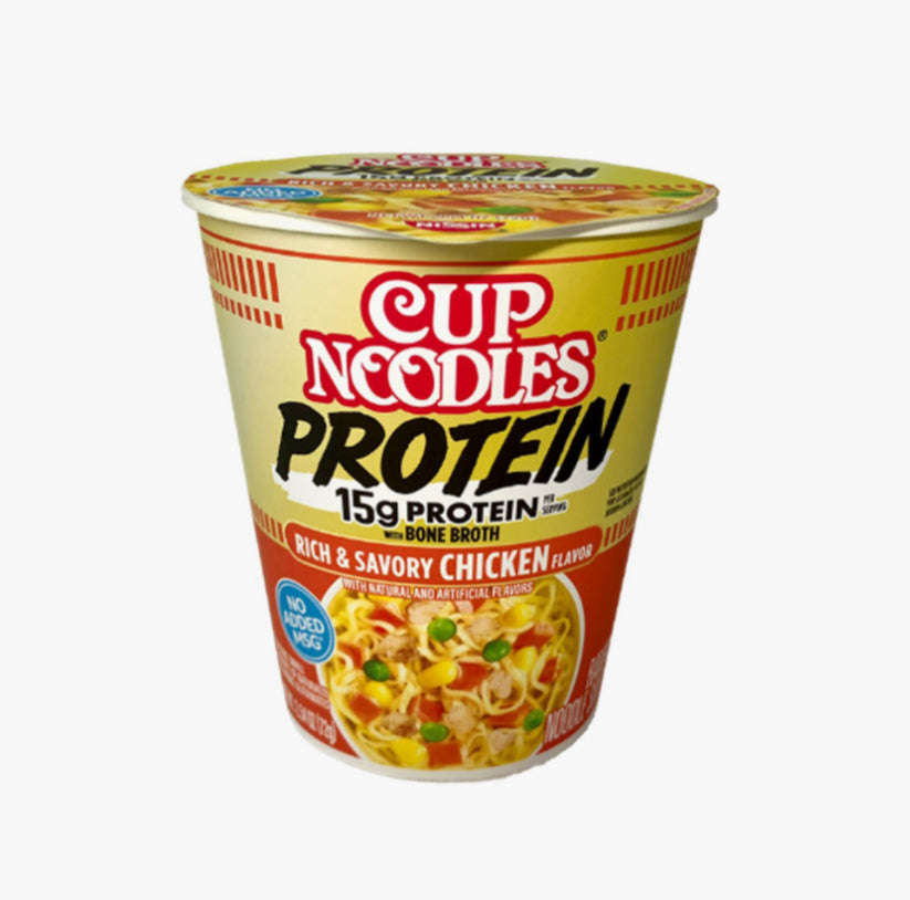 NISSIN FOODS CUP NOODLE PROTEIN RICH & SAVORY CHICKEN