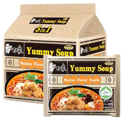 BAIXIANG - Mutton Flavor Noodles (5 packs) 555g