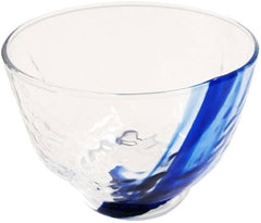 BC368 indigo blue tea glass 190