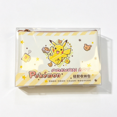 Pokmon Silicone Organizer Pouch - Crayon Style Pikachu