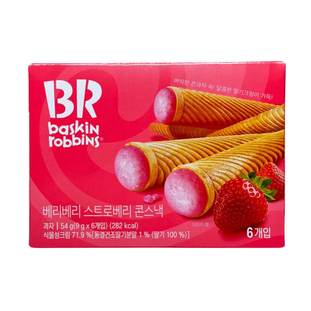 BR VERY BERRY STRAWBERRY CONE SNACK