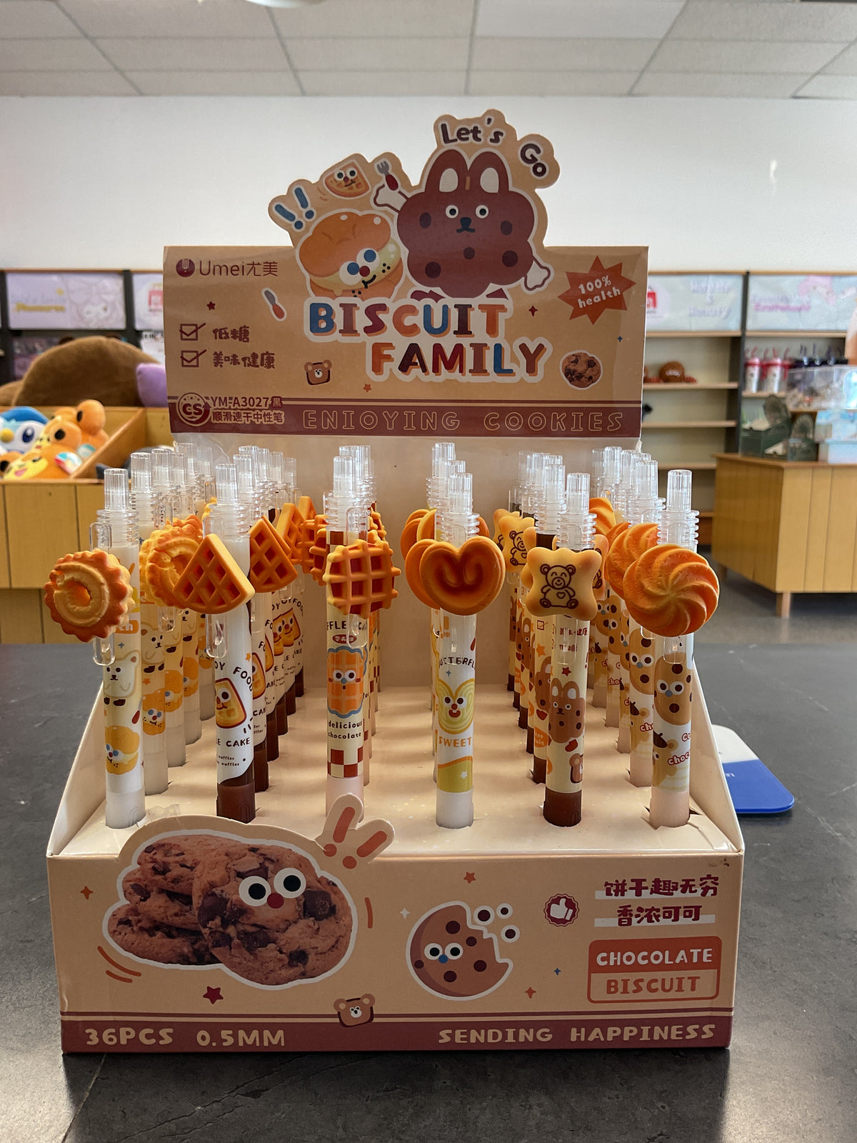 BISCUIT FAMILY GEL PEN