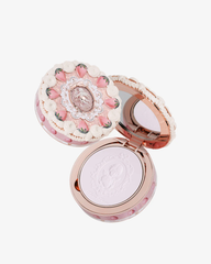 FLOWER KNOWS Strawberry Cupid Pressed Powder Color –Color – 01 Soft Lavender