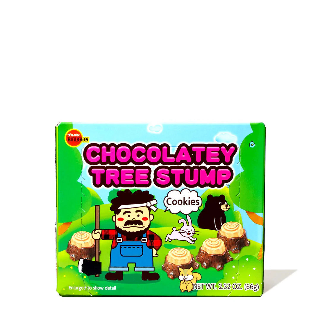 BOURBON TREE STUMP CHOCOLATE COOKIES 66g