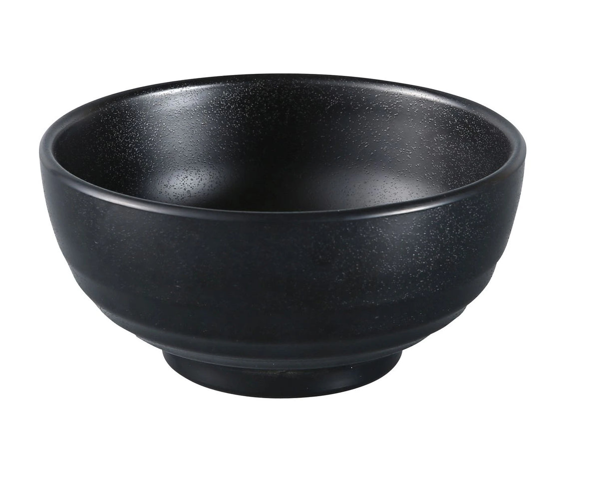 Black Pearl 7″ X 3 1/4″ Woodong Noodle Bowl 38 oz