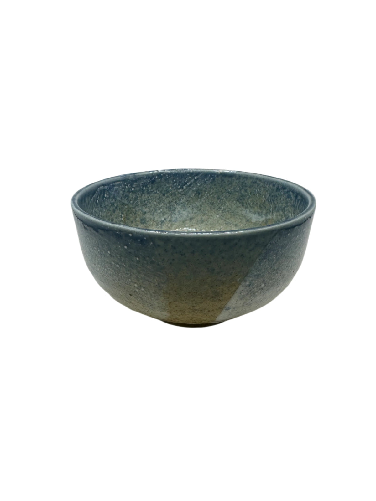 Blue And White Print Soup Bowl